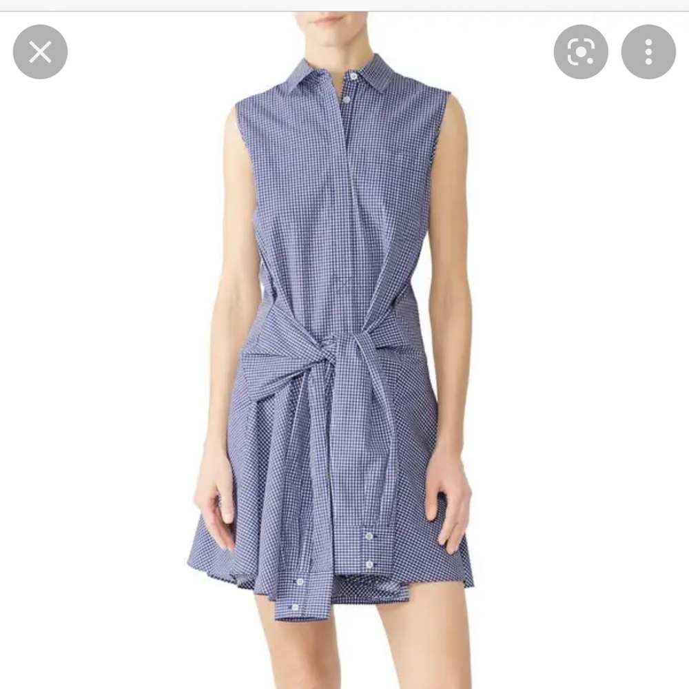 Derek Lam 10 Crosby tie waist dress